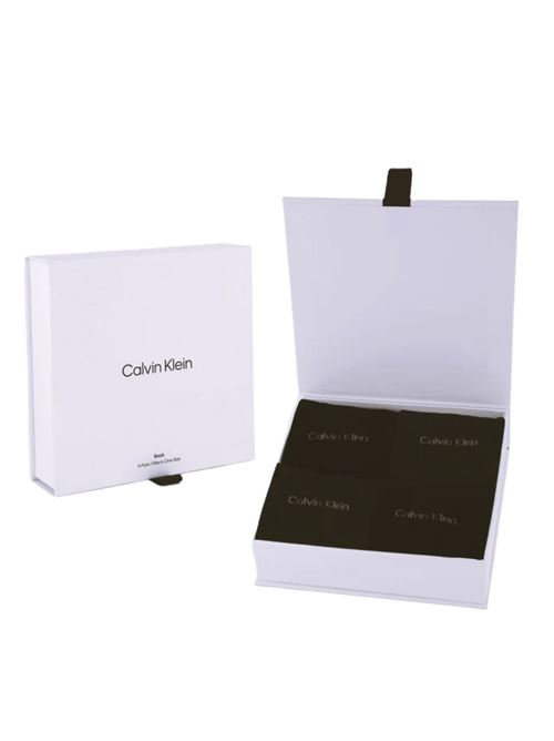 Calza nera giftbox 4pz Calvin Klein | 701235979001